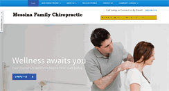 Desktop Screenshot of messinafamilychiropractic.com